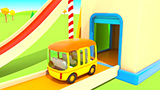 Helper Cars Cartoon for Kids About School Bus And his Friends In The City 