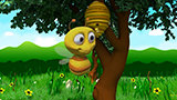 Buzz Buzz Buzz - The Bee Song For children & Nursery Rhymes For Toddlers By HeyKids